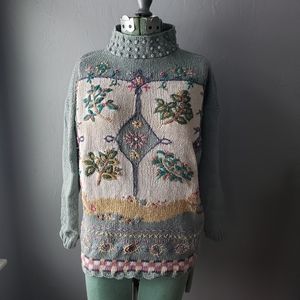 Vintage Embroidered Sweater